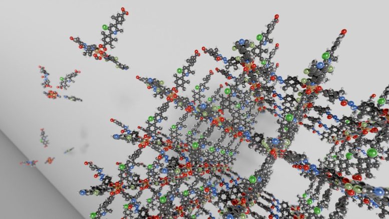 AI-Guided Assembly of a Novel Metal Organic Framework