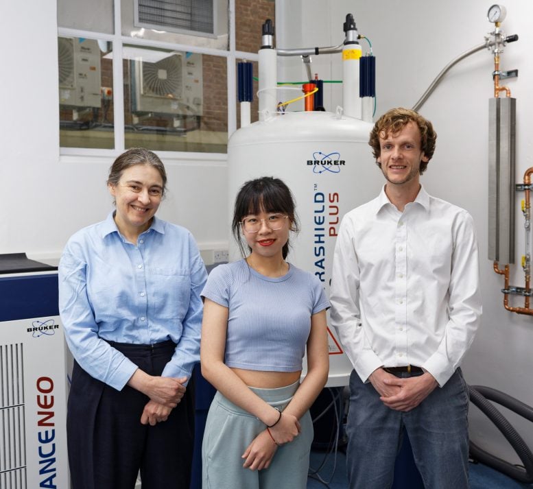 Dame Clare Grey, Xinyu Liu, and Alex Forse